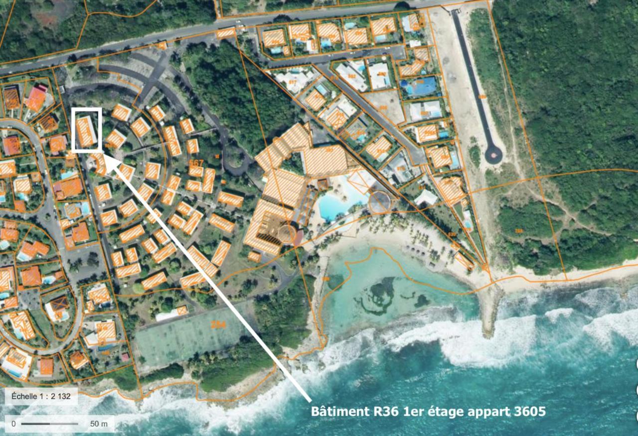 Bikini & Martini Residence Manganao Plage & Piscine Privee Saint-Francois  Luaran gambar
