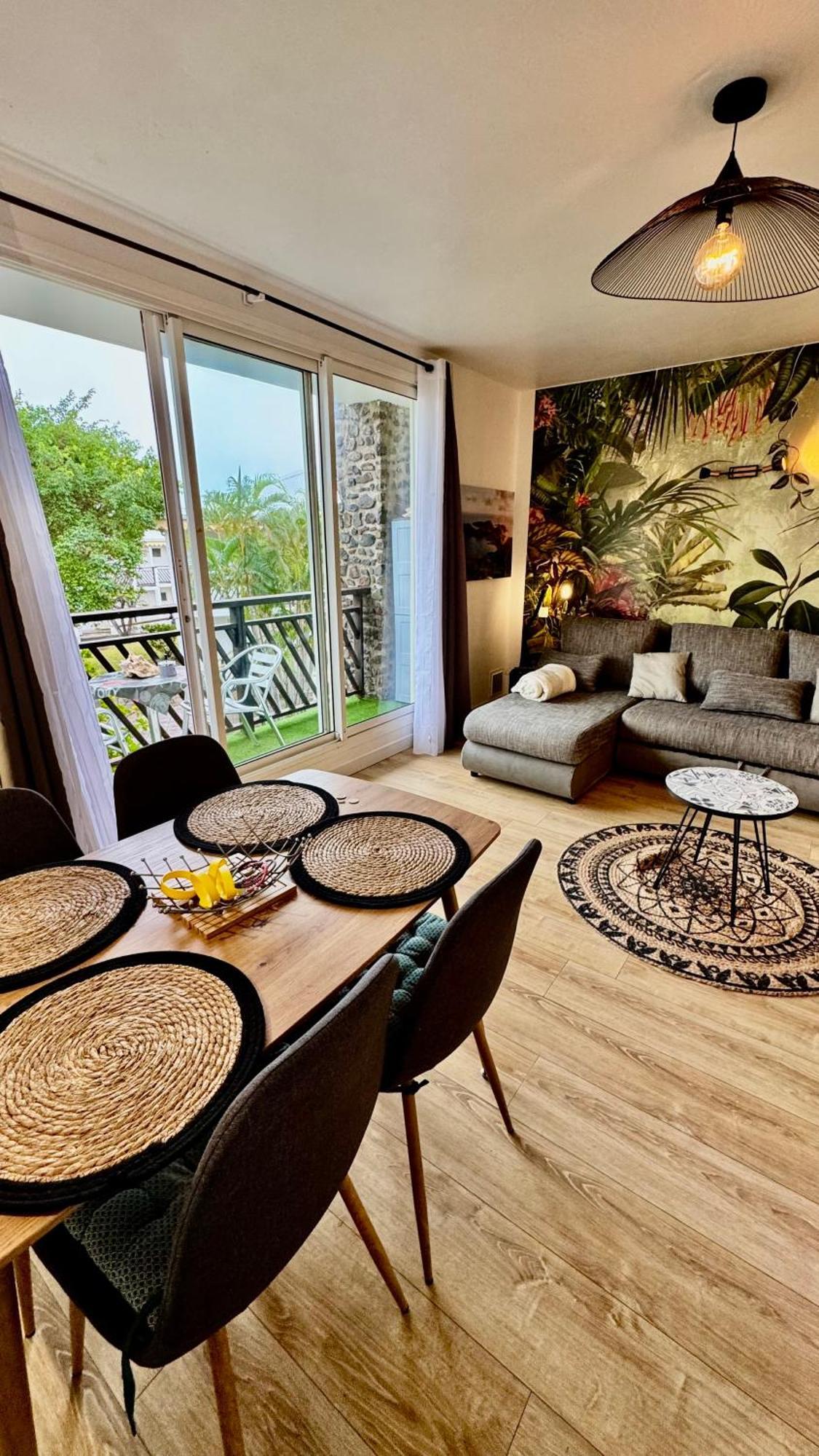 Bikini & Martini Residence Manganao Plage & Piscine Privee Saint-Francois  Luaran gambar