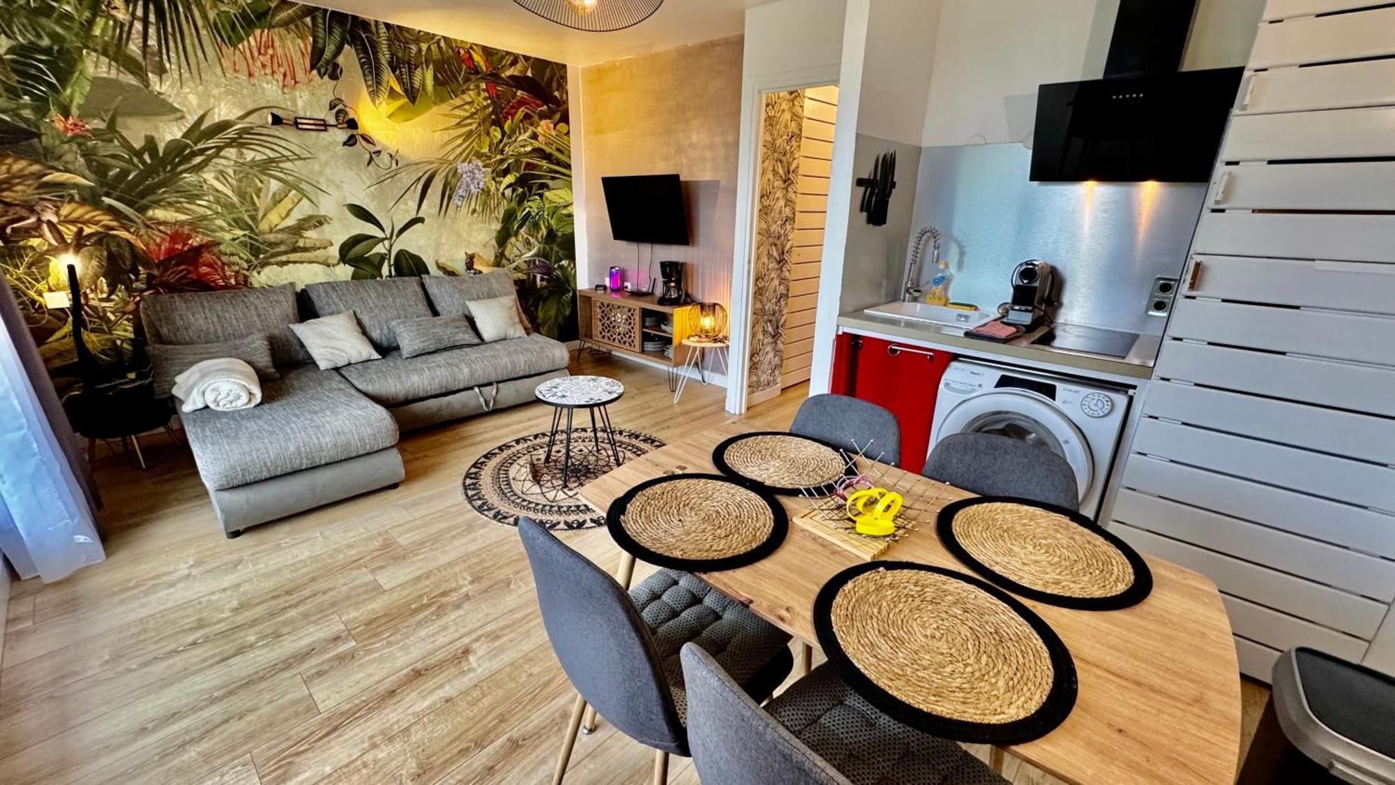 Bikini & Martini Residence Manganao Plage & Piscine Privee Saint-Francois  Luaran gambar
